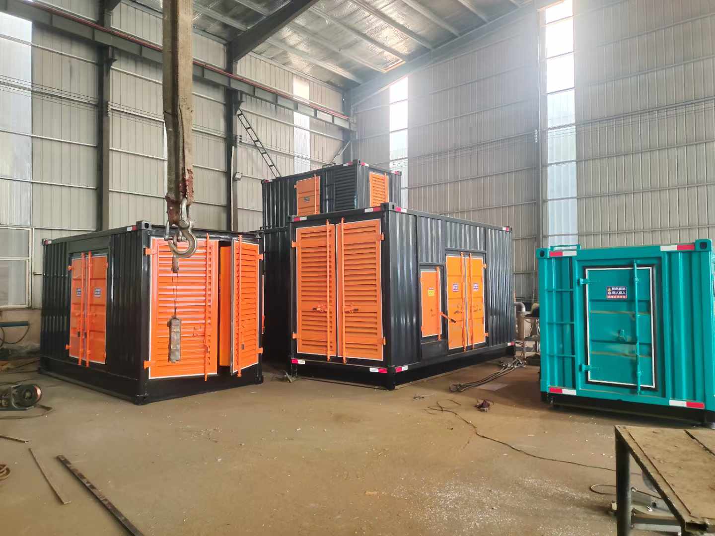 兰坪500kw柴油发电机组可以带动多少功率设备？